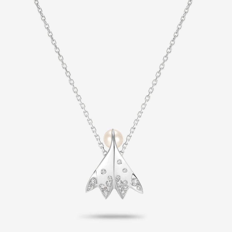 Hope Pendant - White gold and diamonds