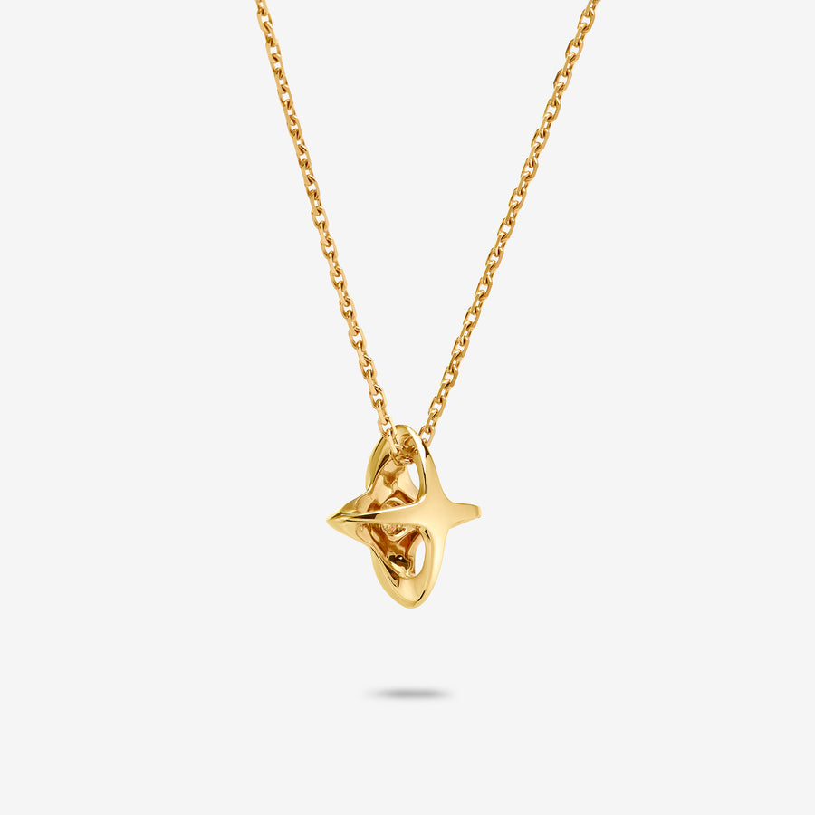 Pendentif Stardust or jaune