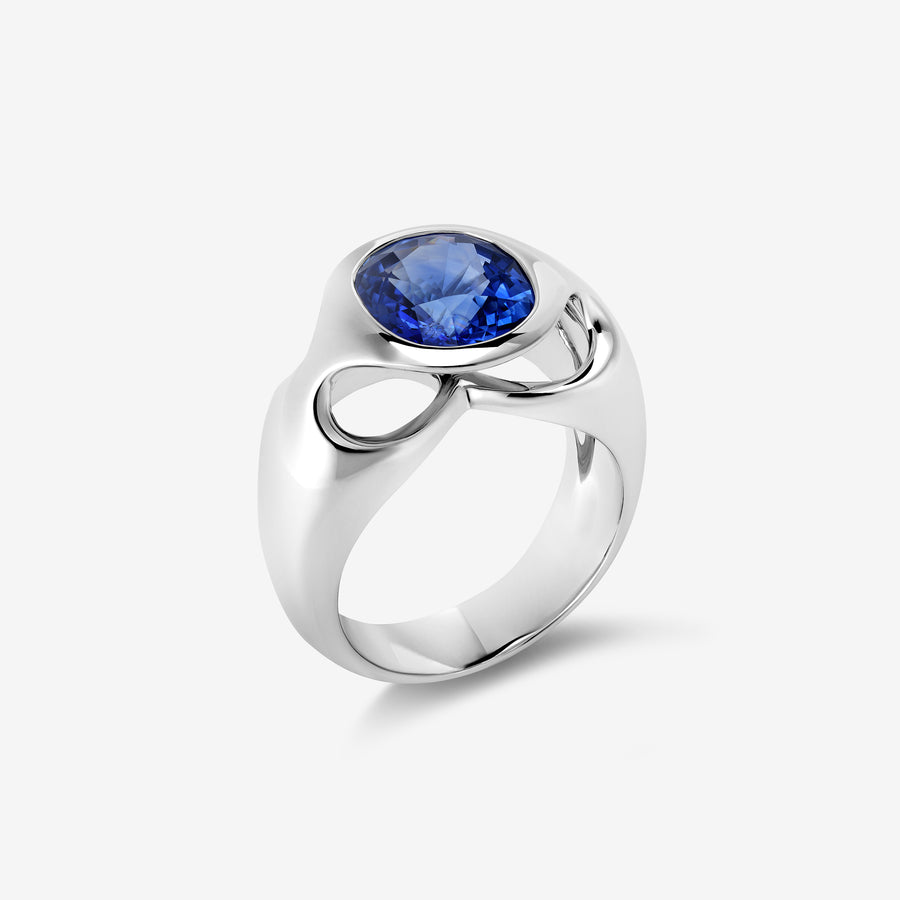 Lost in Translation Chalcedony Ring
